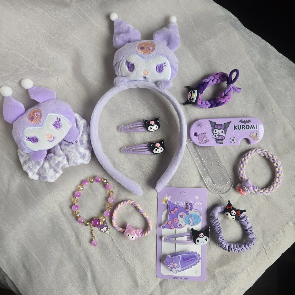 Kawaii Hair Accessories Set